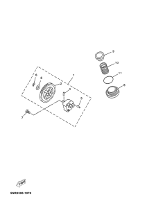 YP125E Масляный насос
