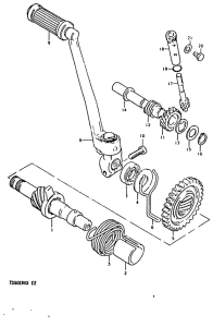 TS50 Ножной стартер
