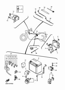 XVS950C Электрика 2