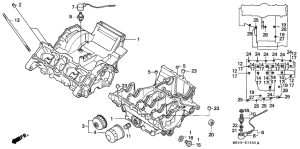  Картер двигателя
