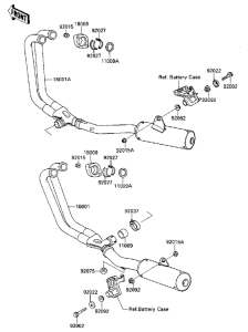 ZX600 Глушитель