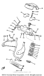 XJ650G Управление