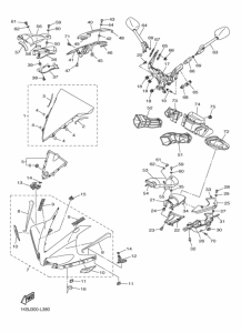 YZF-R1 Обтекатель 1