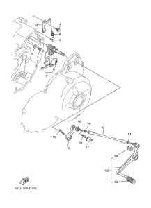 MT01 Вал переключения