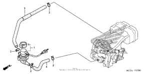 FSC600 (ABS) Клапан нагнетание воздуха