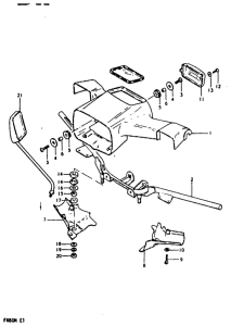 FR80 Фара головного света