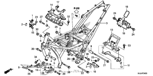 NC700X (DCT) Рама