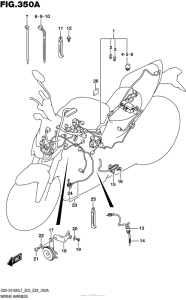 GSX-S1000 (ABS) Wiring Harness (Gsx-S1000L7 E33)