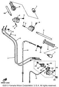 FZR600RKC Троса