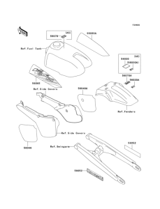 KX60 Labels(kx60-b18)