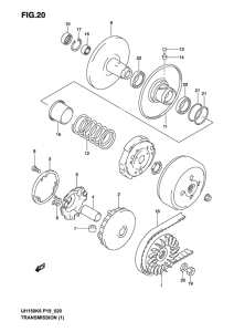 UH150 Трансмиссия