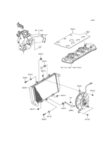 KLZ1000 Радиатор