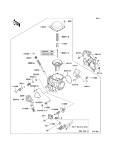 VN750 Carburetor parts(1 / 2)