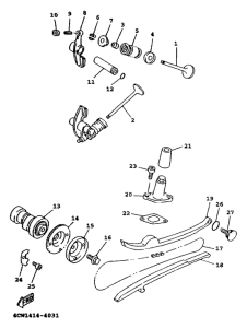 XC125 Клапана