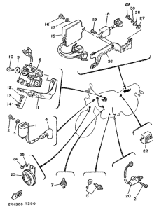 TZR125 Электрика 2