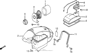 NH80 Воздушный фильтр