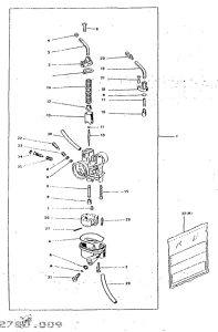 YN50R Карбюратор
