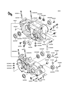  Картер двигателя