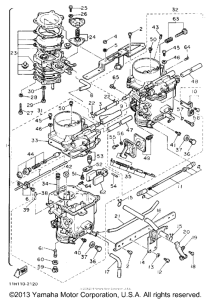 XZ550RJ Карбюратор