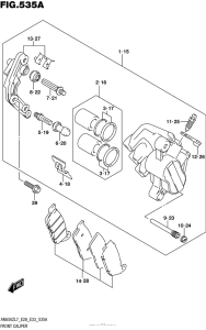 AN650Z Передние тормоза