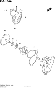 RM-Z450 Водяной насос