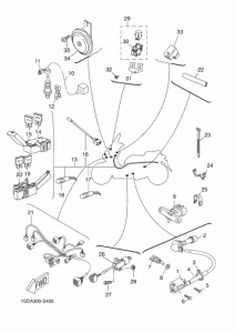 YP400RA Электрика 2