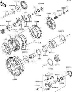 ZG1200 Сцепление