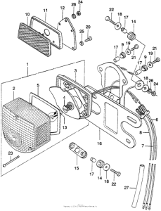 SL350 Taillight + number plate bracket ii