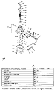 DT100A Карбюратор