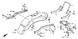 CA125 Заднее крыло
