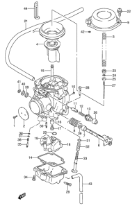 DR650 Carburetor assy