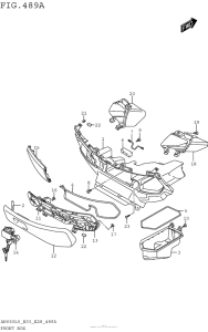 AN650 Передний ящик