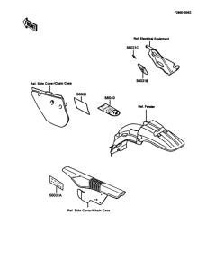 KMX125 Лейбл предостережения