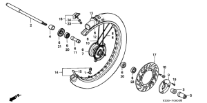 CR250R Transom + tube