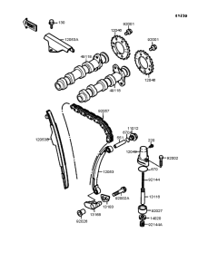 EL250 Распредвал