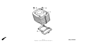 XR80R Цилиндры