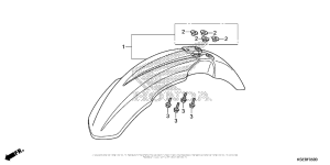  Переднее крыло