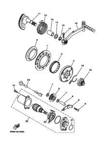CY50 CY50N Стартер