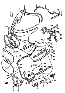 GSX-750 Cowling comp