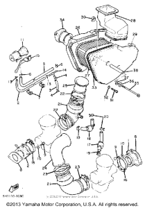 XV920RH Воздушный фильтр