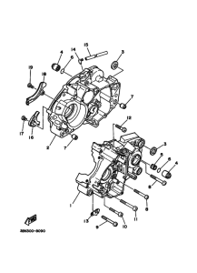  Картер двигателя