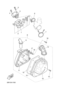 YQ50 Впускная система