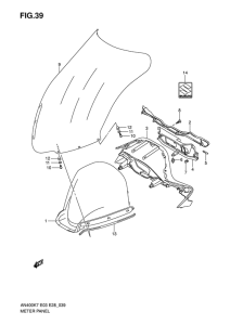 AN400 (ABS) Приборная панель
