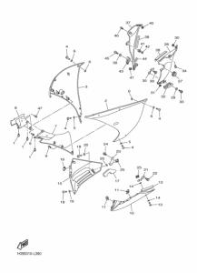YZF-R1R ( RaceBase) Капот двигателя и топливо