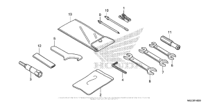 CB1100 (ABS) Инструмент