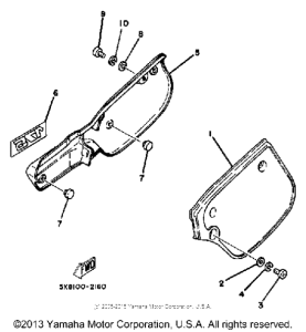 IT175K Боковые обтекатели