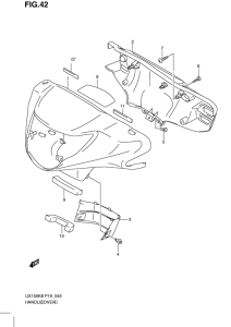 UX150 Рулевое покрытие