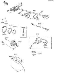 KL250 Электрика