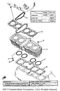 XS1100F Цилиндры