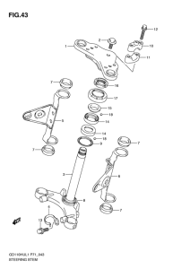 GD110 Траверса нижняя